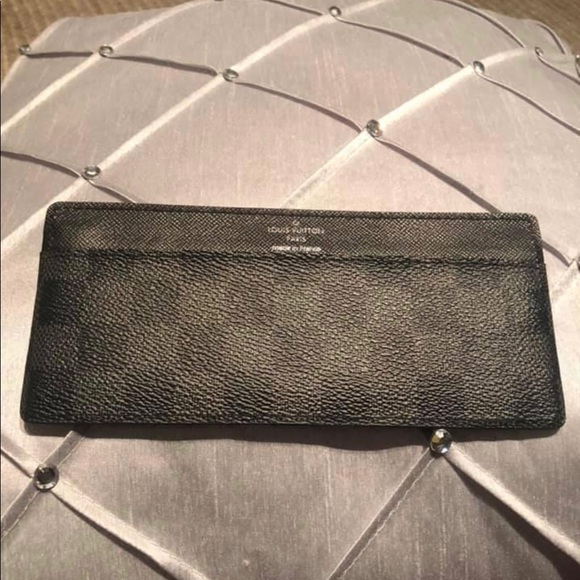 💯Authentic LV Portefeuille Long Modulo Damier Graphite Wallet +2 - Picture 4 of 16